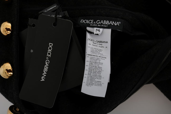 Graues Kristallkleid "Träume von meinem Prinzen