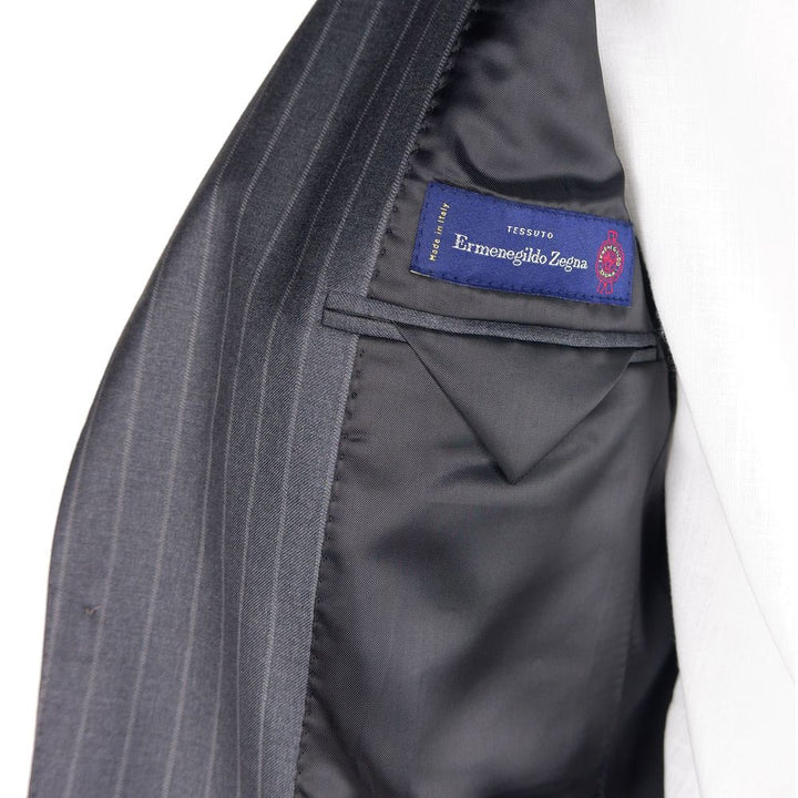 Graue Wolle Männer Anzug