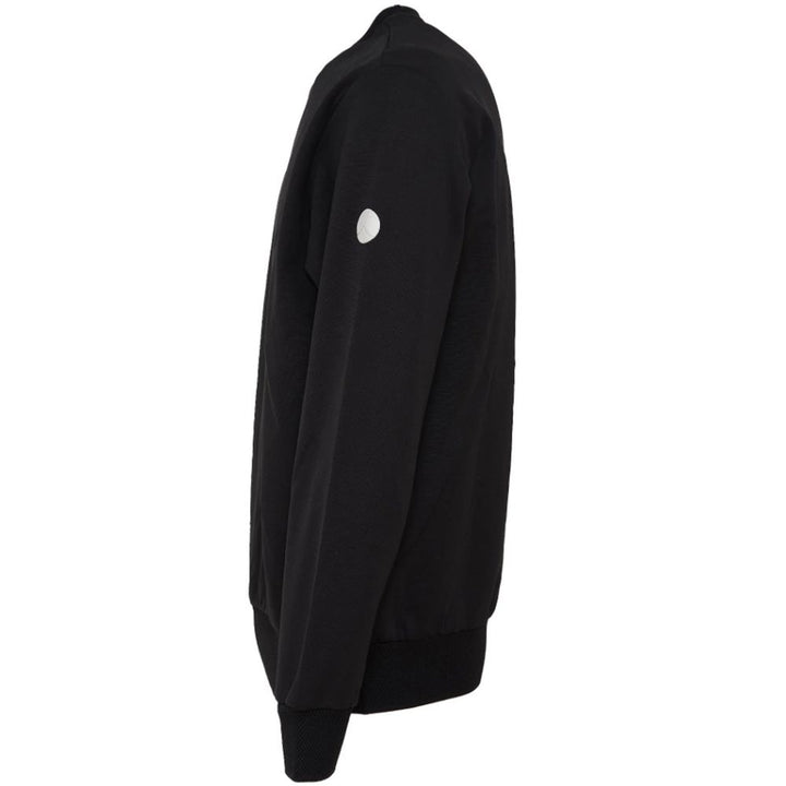 Schwarzer Baumwollpullover für Männer
