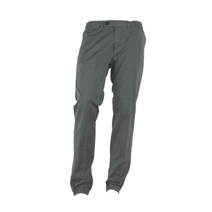 Chic grey summer trousers for men