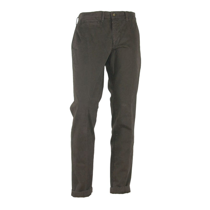 Braun Baumwolle Herrenhose