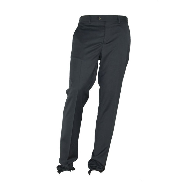Elegant grey Italian suit trousers