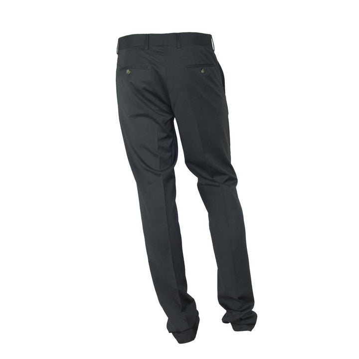 Elegant grey Italian suit trousers