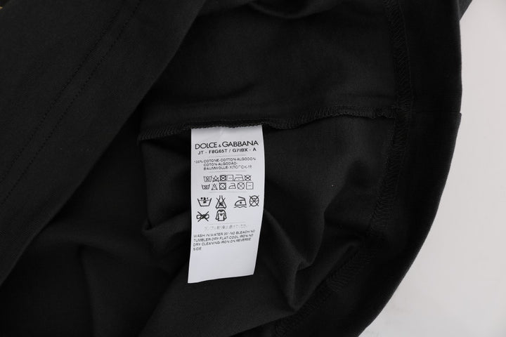 Graues Baumwolle 2017 Motiv T-Shirt