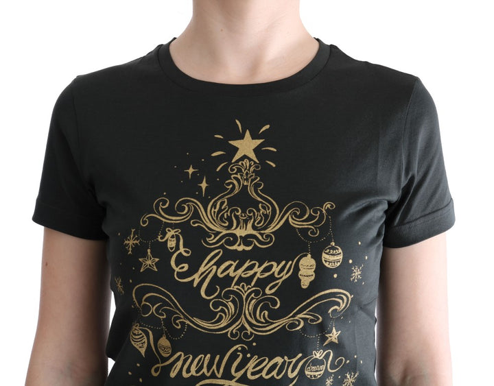 Grünes Baumwolle 2017 Motiv T-Shirt