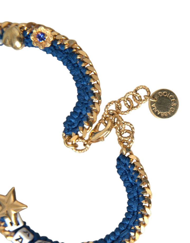 Gold Tone Messing Kette Iam The Star Armband