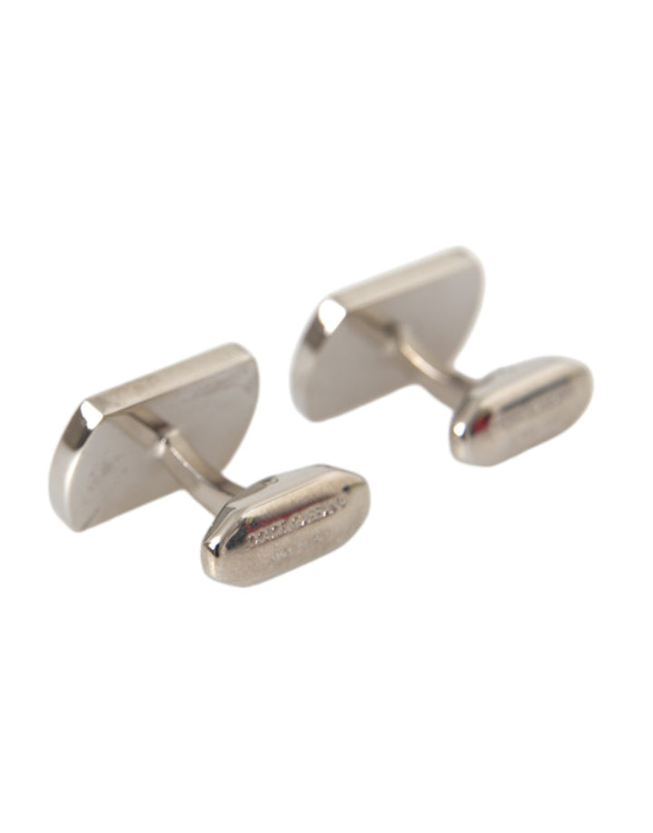 Silver gold plated metal brass pin cufflinks