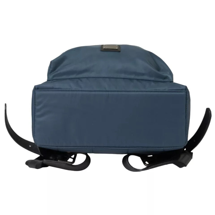 Blaues Nylon #DGFamily Patch Männer Rucksack Tasche