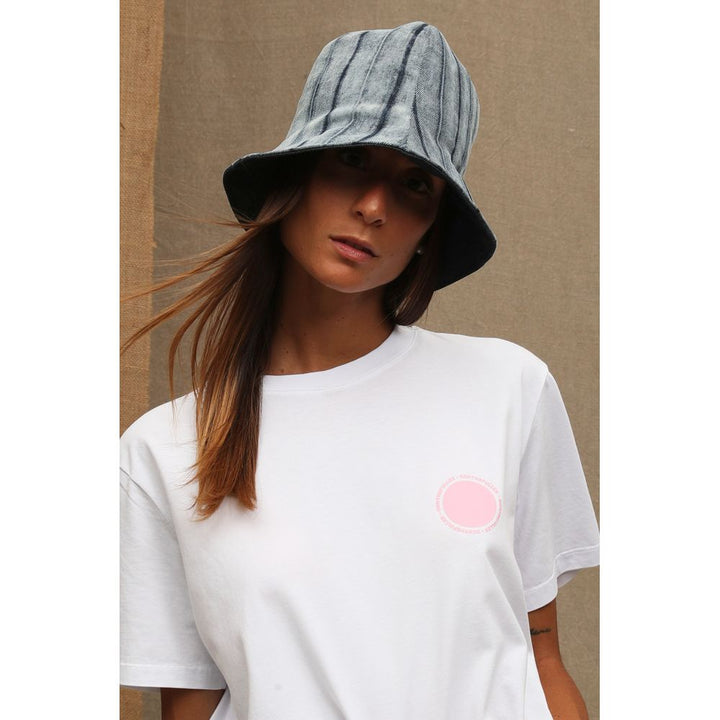 White cotton T-shirt for women