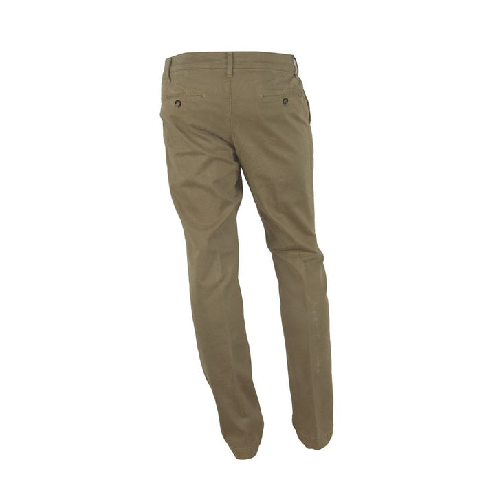 Braun Baumwolle Männer Hose