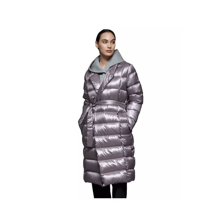 Grey Polyester Jackets & Coats