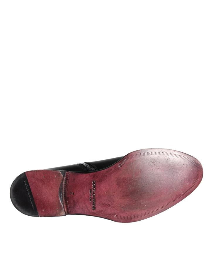 Black calf leather men's boots men's shoes