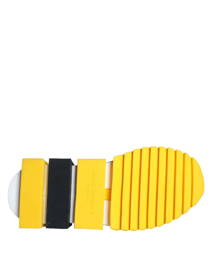 Yellow Sorrento Crystals Sneakers Women Shoes