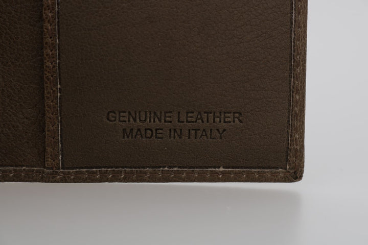 Braunes Leder Bifold Wallet