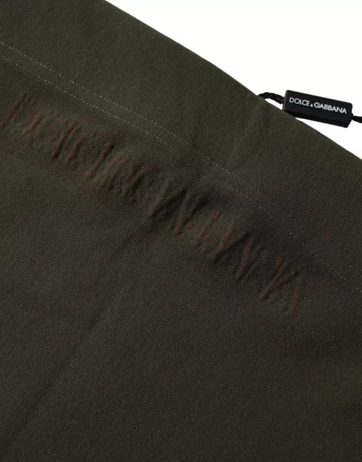 Braune Baumwoll-Stretch-Boxershorts Unterwäsche