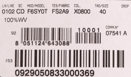 Graues gepunktetes Etuikleid aus Wolle