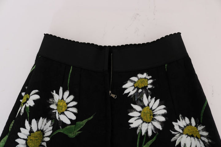 Embellished A-line skirt with medium width
