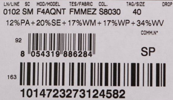 Chic high-waisted wool mini shorts