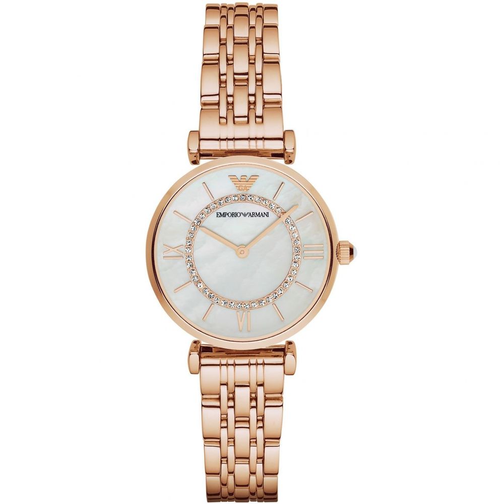 Rose Gold Edelstahl Uhr
