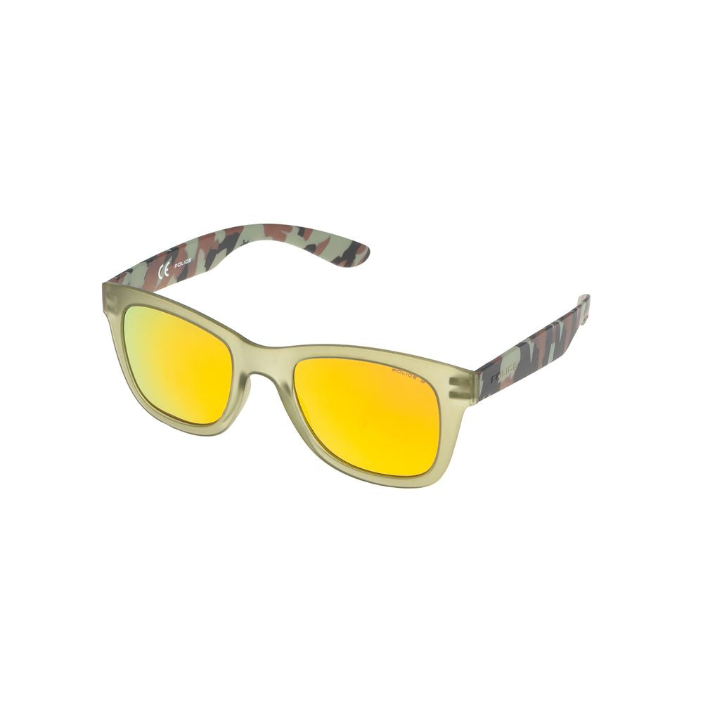 Grün gespritzte Sonnenbrille