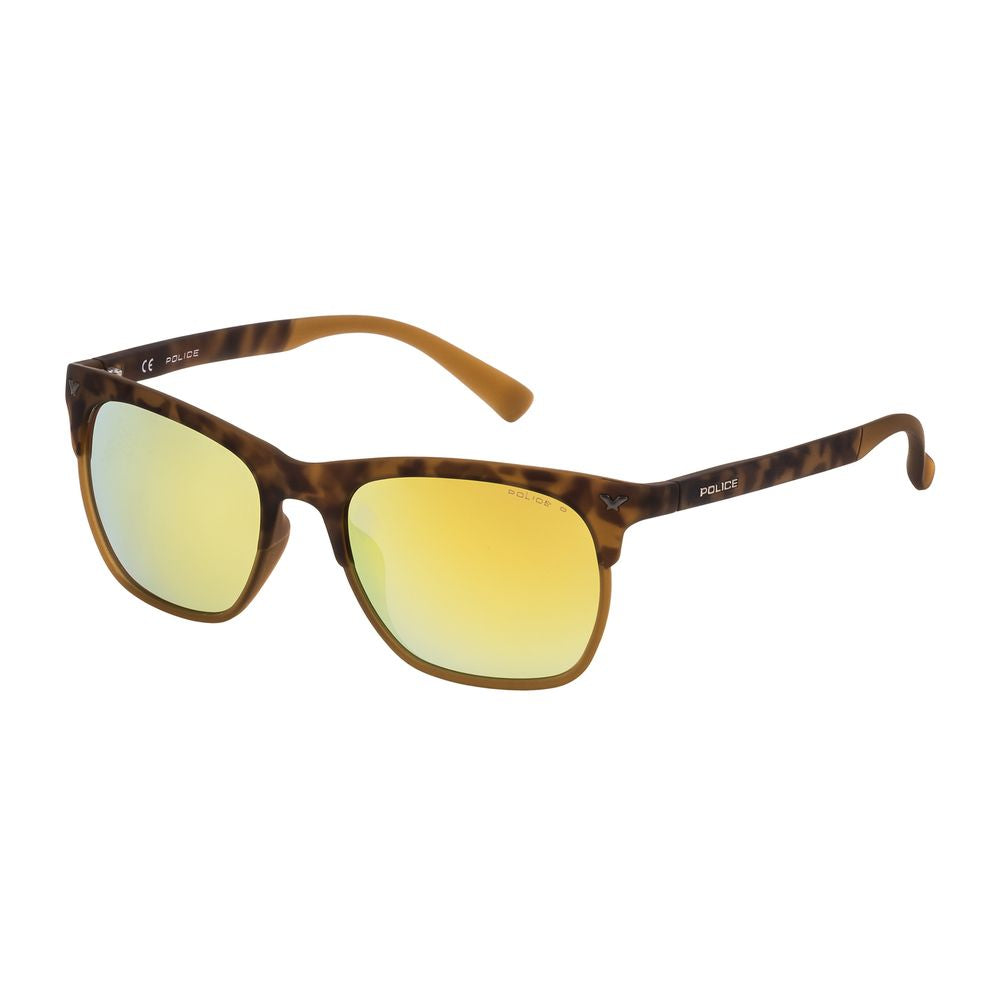 Braun gespritzte Sonnenbrille