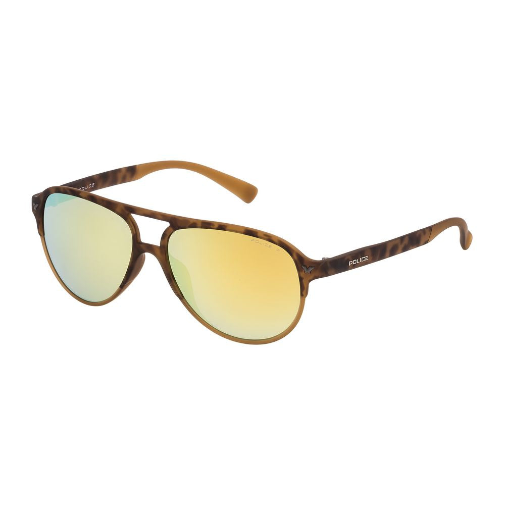Braun gespritzte Sonnenbrille