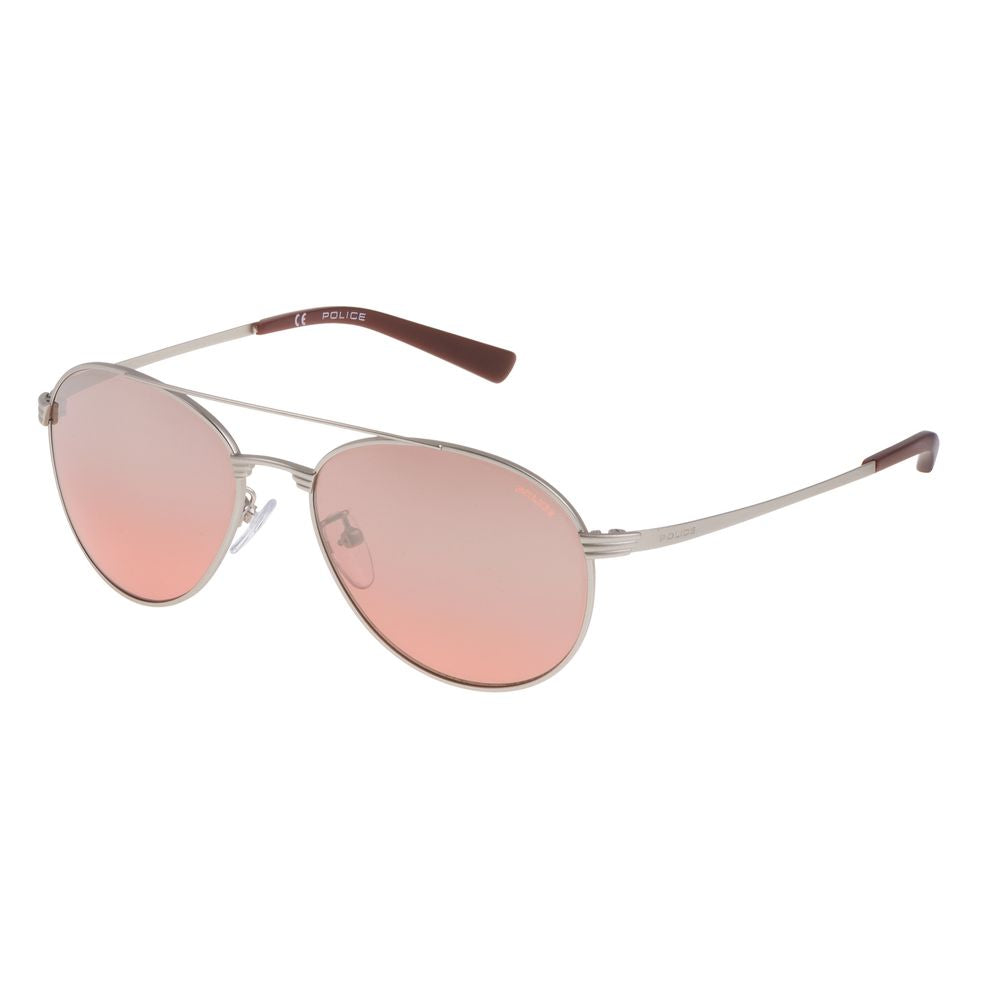 Graue Metall-Sonnenbrille