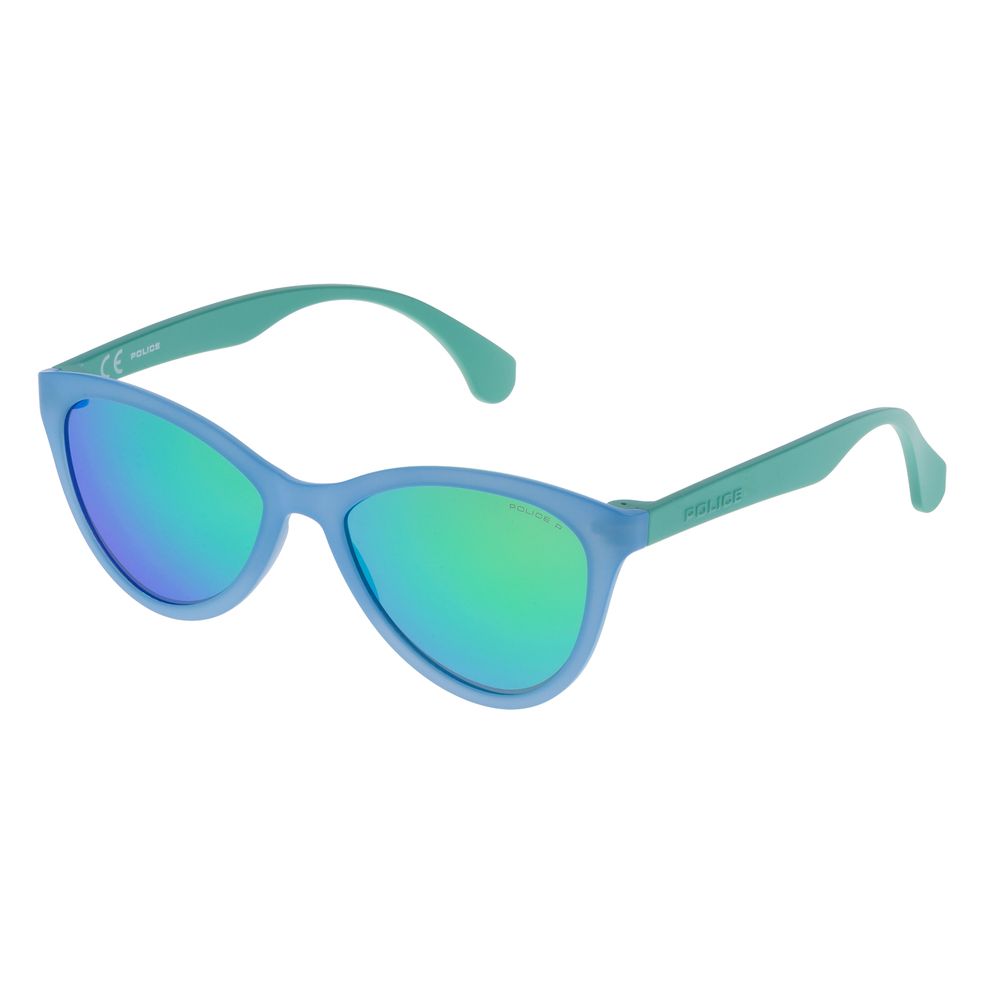 Blaue Injektionssonnenbrille