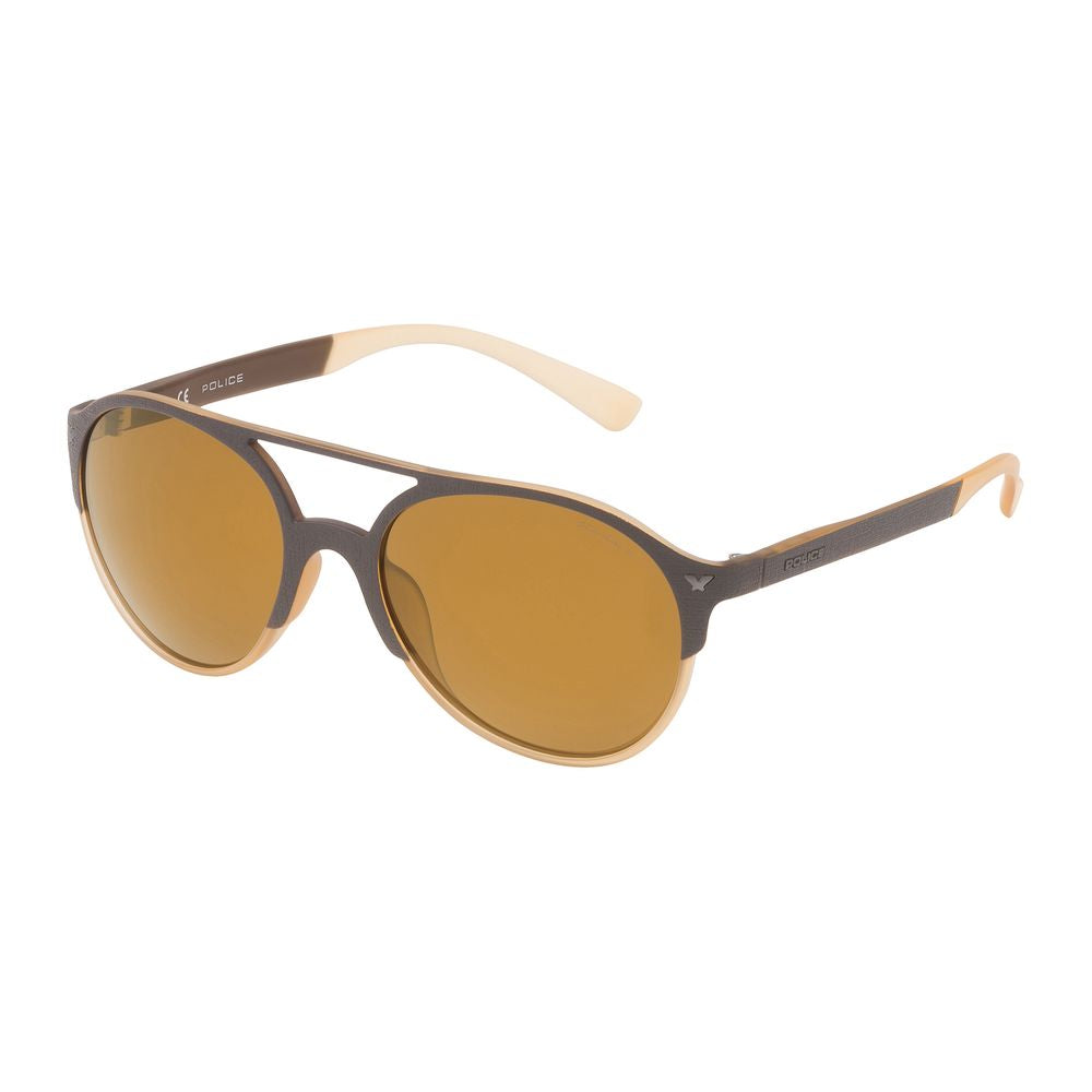 Braun gespritzte Sonnenbrille