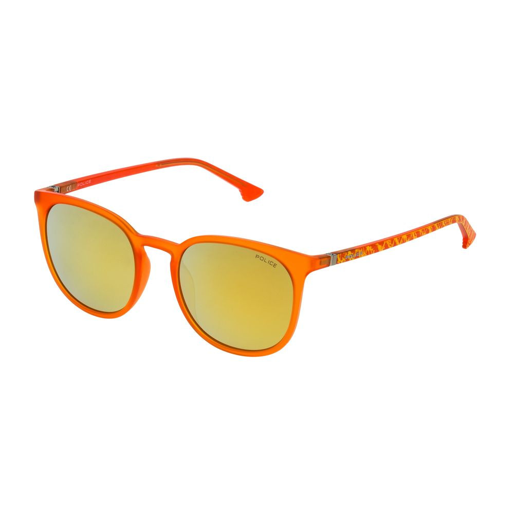 Orange gespritzte Sonnenbrille