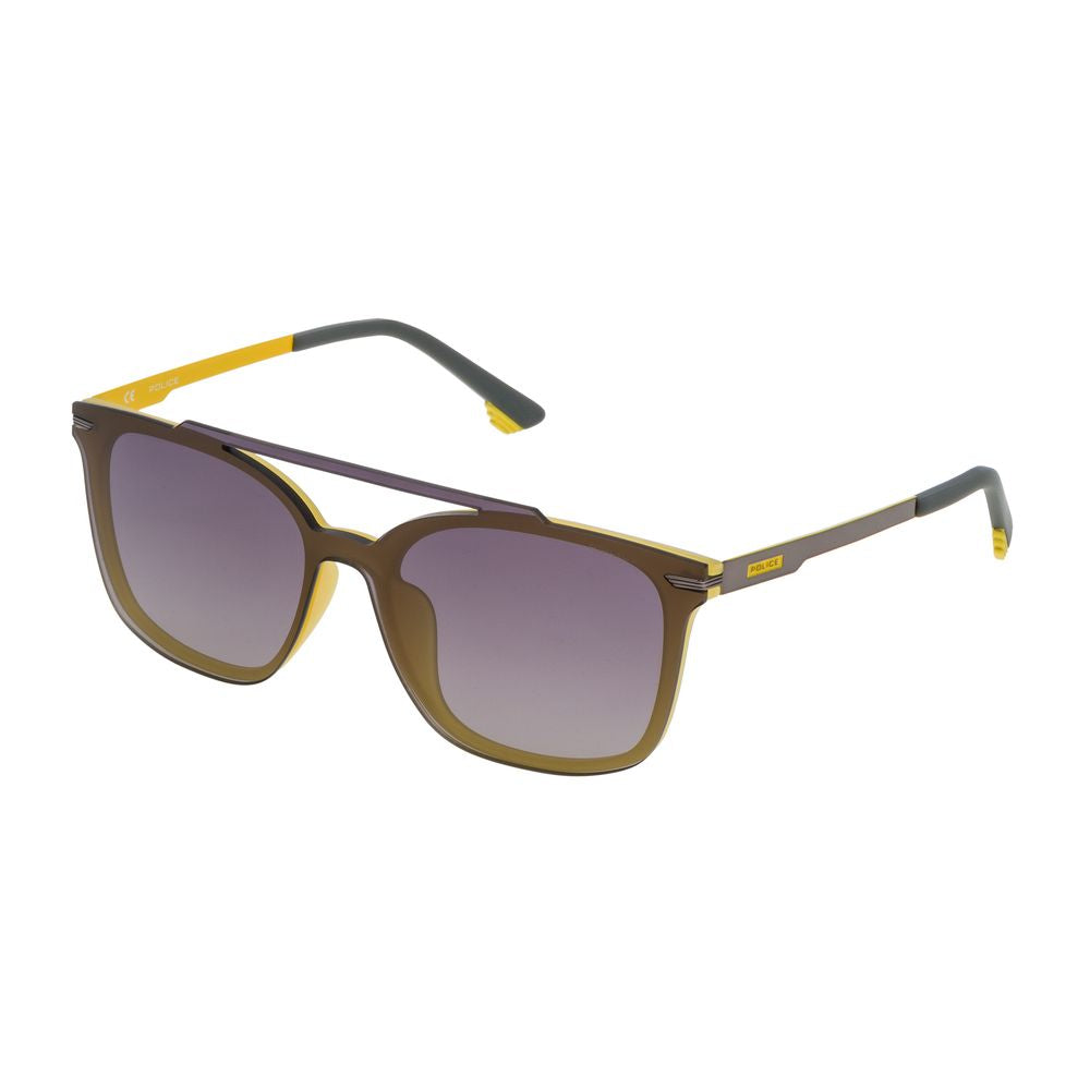 Graue Metall-Sonnenbrille