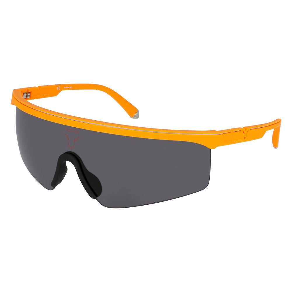 Orange gespritzte Sonnenbrille