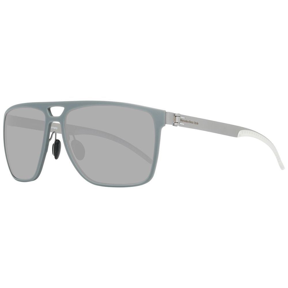 Graue Metall-Sonnenbrille