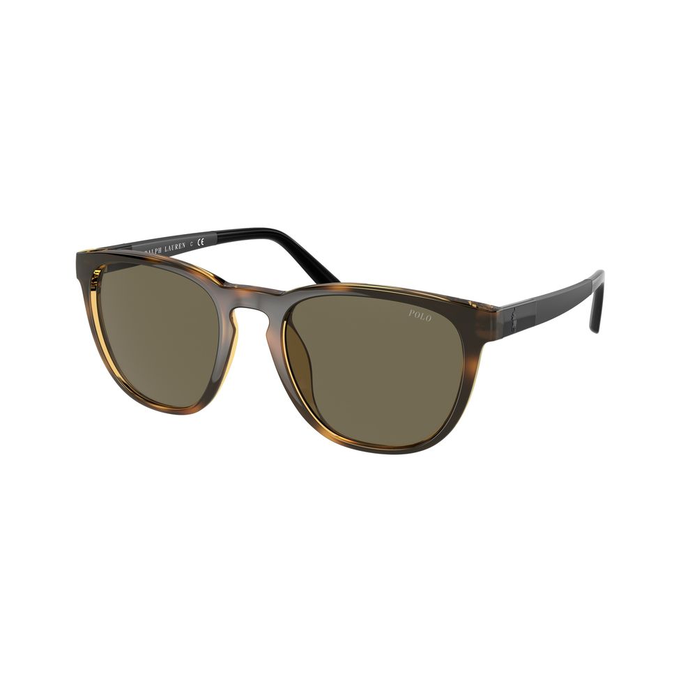 Braune Acetat-Sonnenbrille