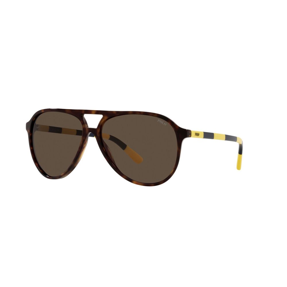 Braune Acetat-Sonnenbrille