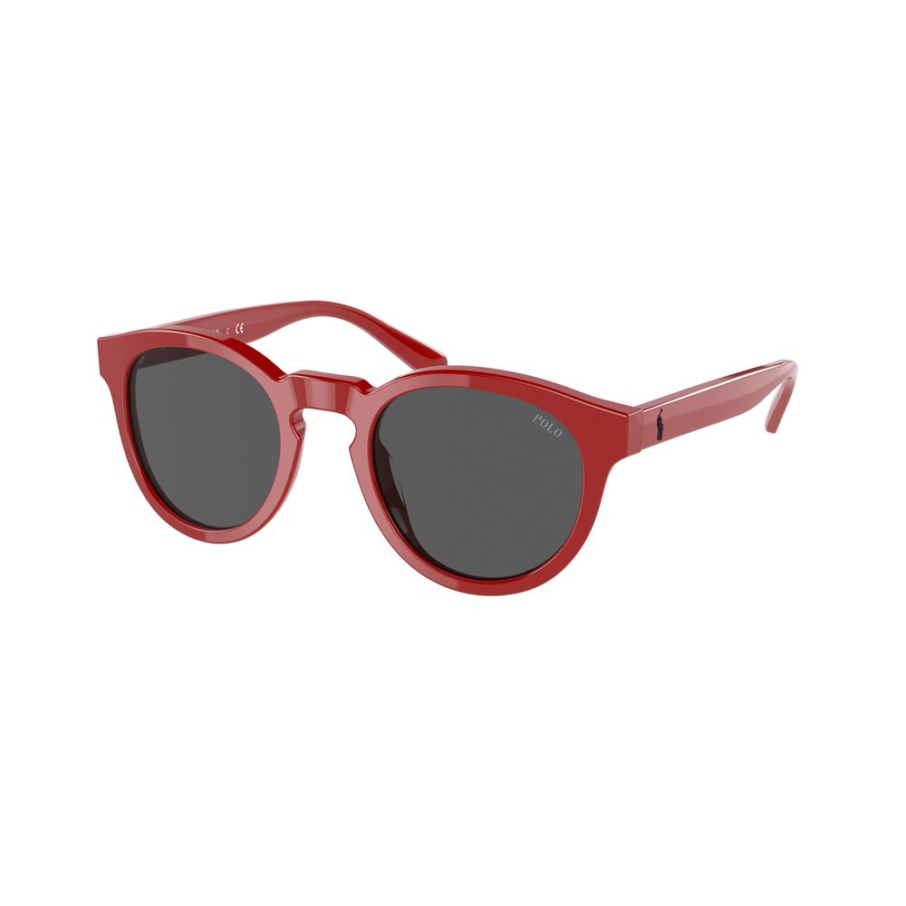 Rote Acetat-Sonnenbrille