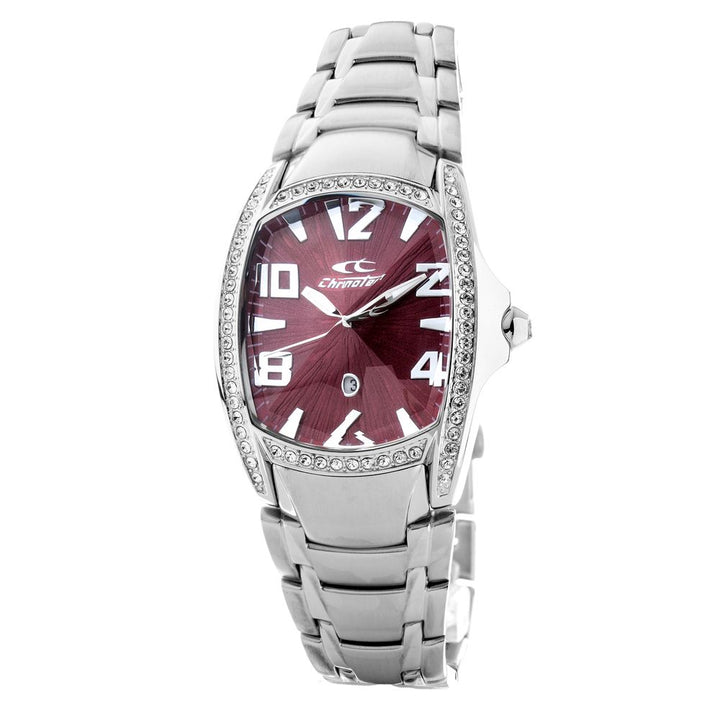 Silver stainless steel watch