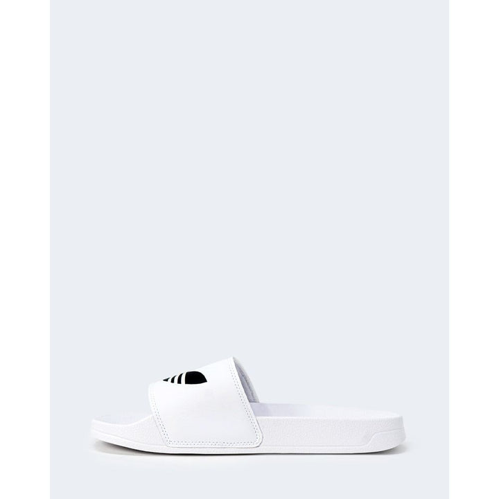 Weißer Polyester-Pantoffel