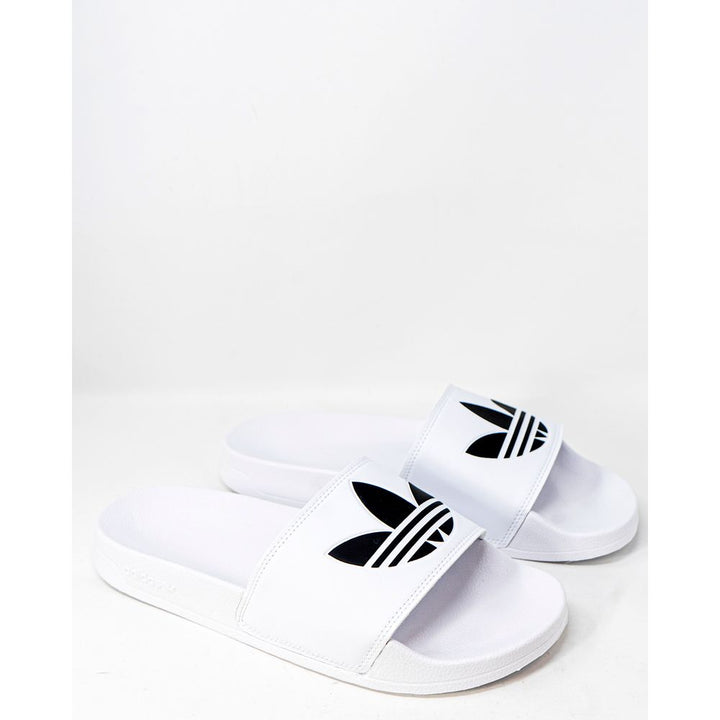 Weißer Polyester-Pantoffel