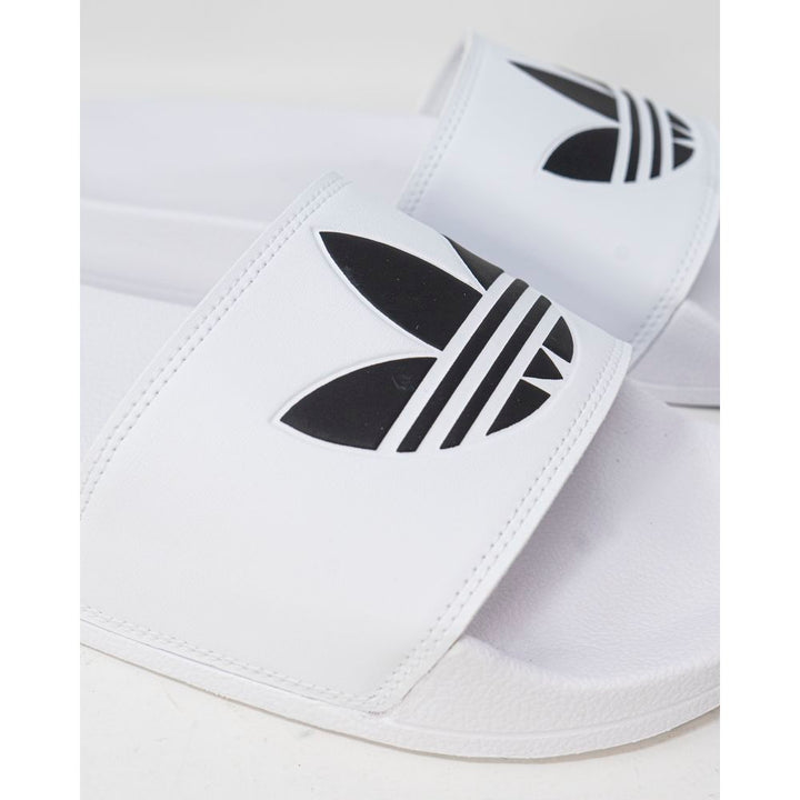 Weißer Polyester-Pantoffel
