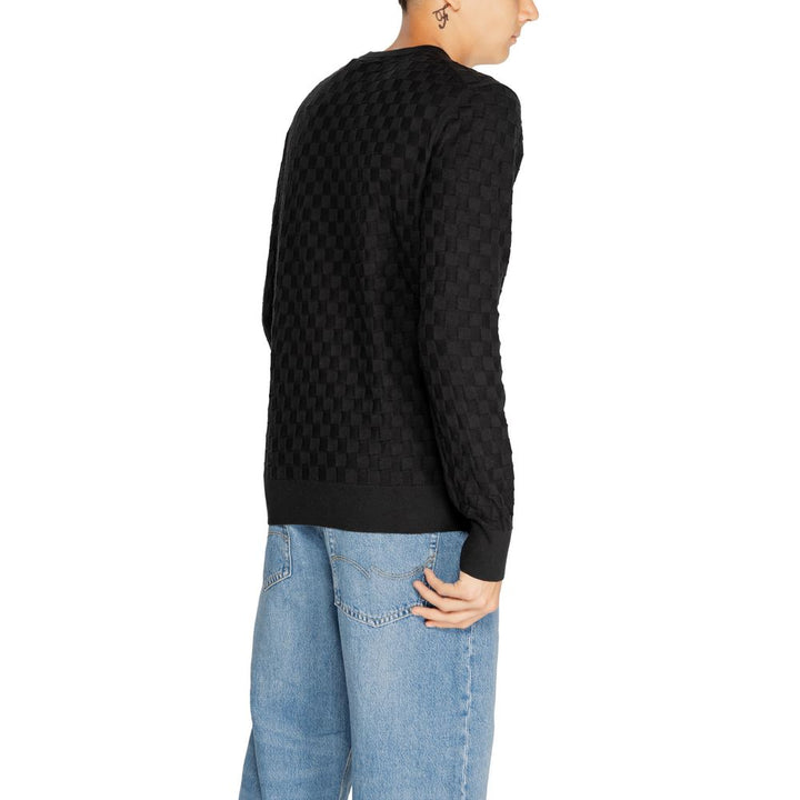 Schwarze Sportbekleidung aus Bio-Baumwolle
