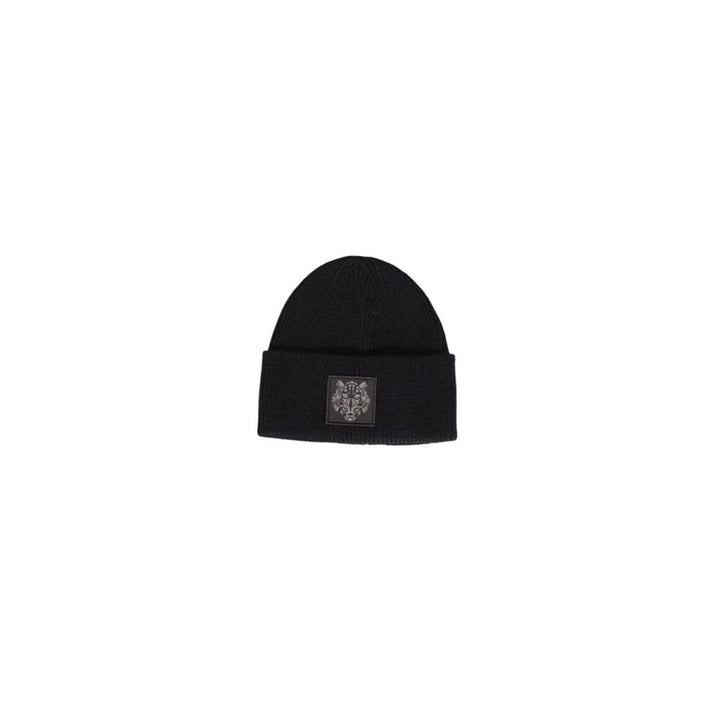 Schwarze Wollmütze (Baseball-Cap)