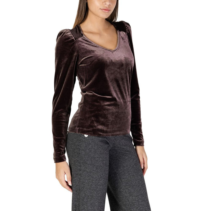 Braune Polyester-Sportbekleidung