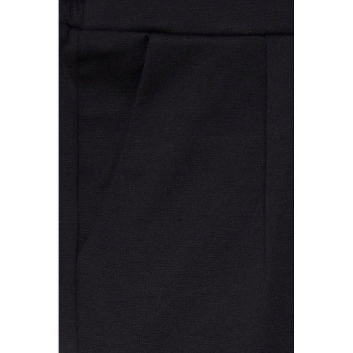 Schwarzer Polyester Mini
