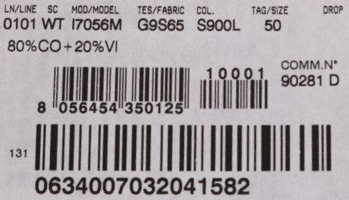 Elegant striped grey vest