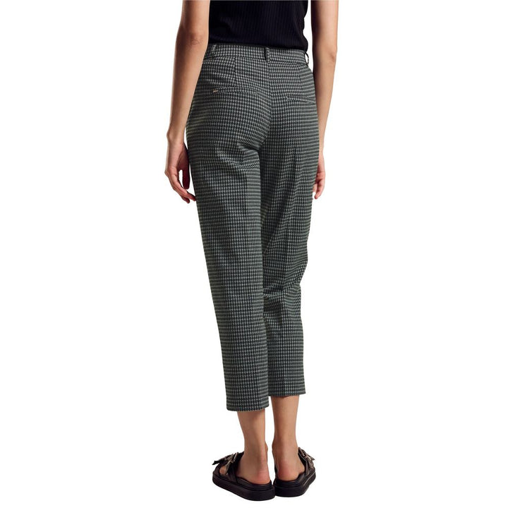 Grüne Polyester-Hose