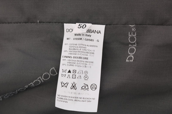 Elegant striped grey vest