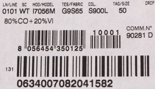 Elegant striped grey vest