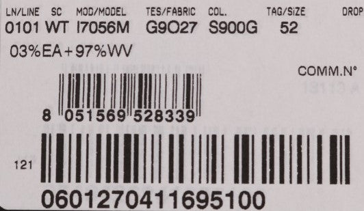 Elegant Gray Striped Vest