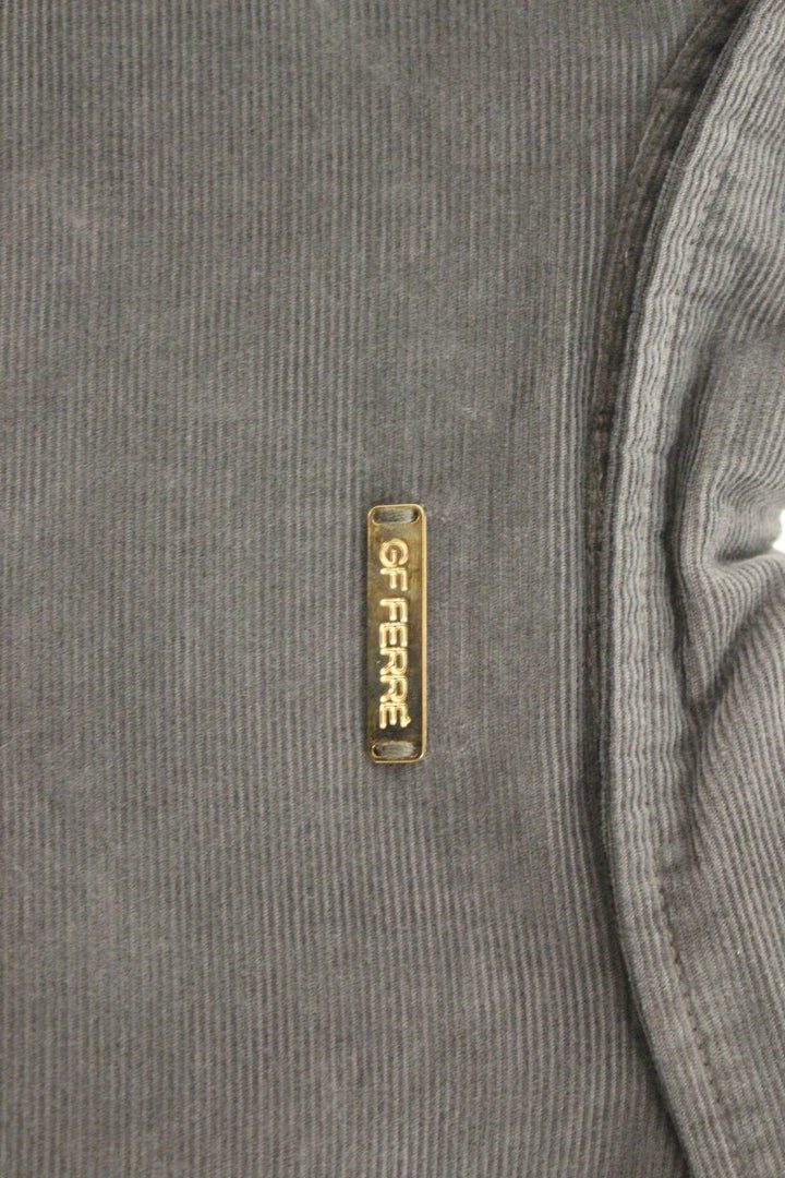 Grünes Freizeithemd aus Baumwolle mit Knopfleiste